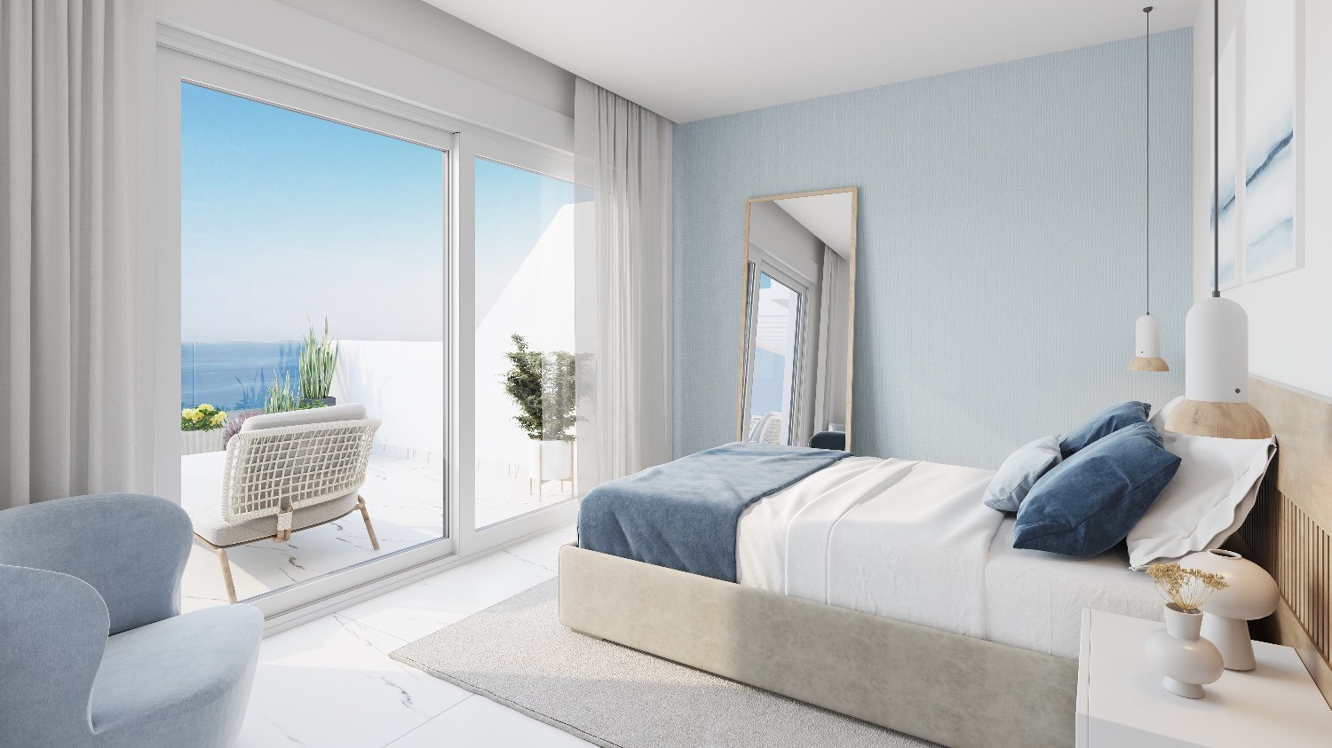 Exclusive two-bedroom apartment in a development in Casares - Costa del Sol