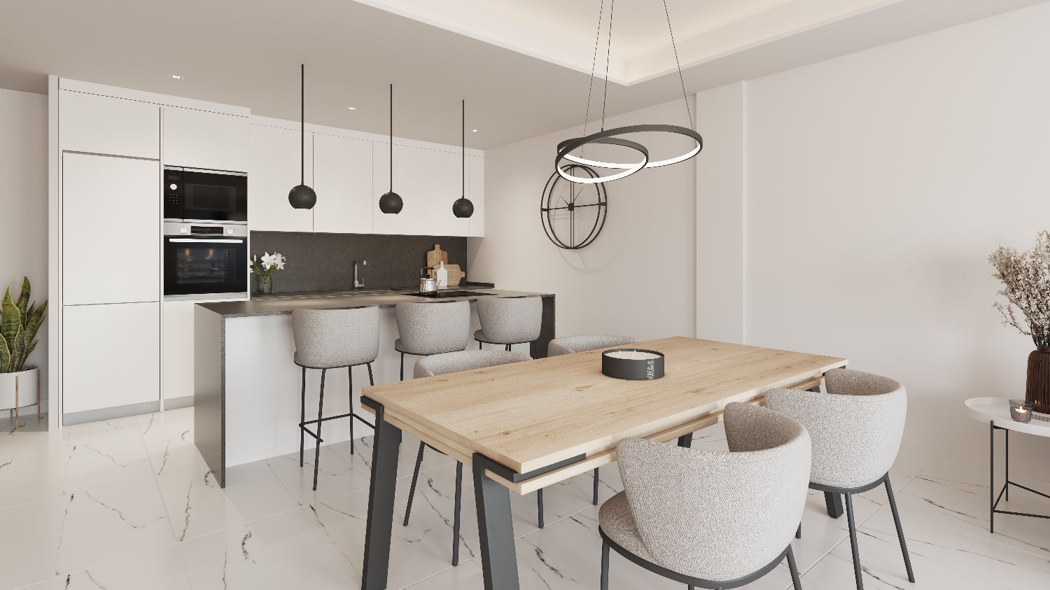 Nouveau développement d'appartements de luxe de 2 et 3 chambres à Casares