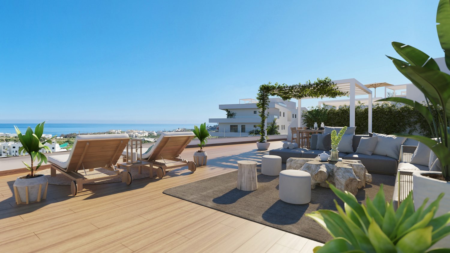 Nouvelle promotion de penthouses à Estepona - Costa del Sol