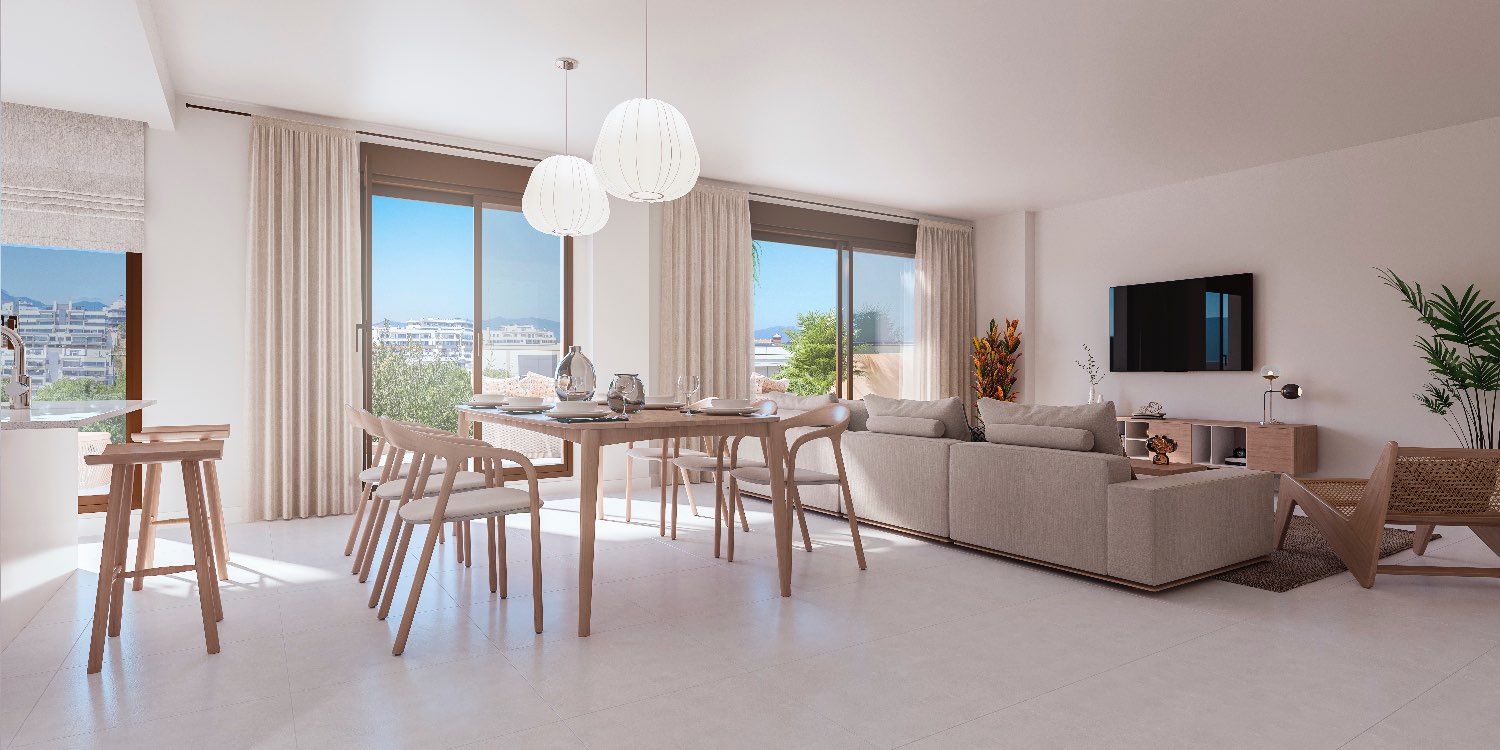 Flat in a new complex in Estepona
