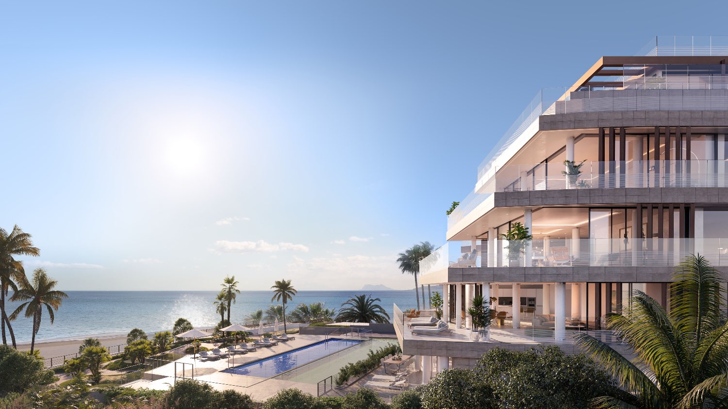 Duplex de luxe de deux chambres avec piscine privée, en construction. Estepona - Costa del Sol