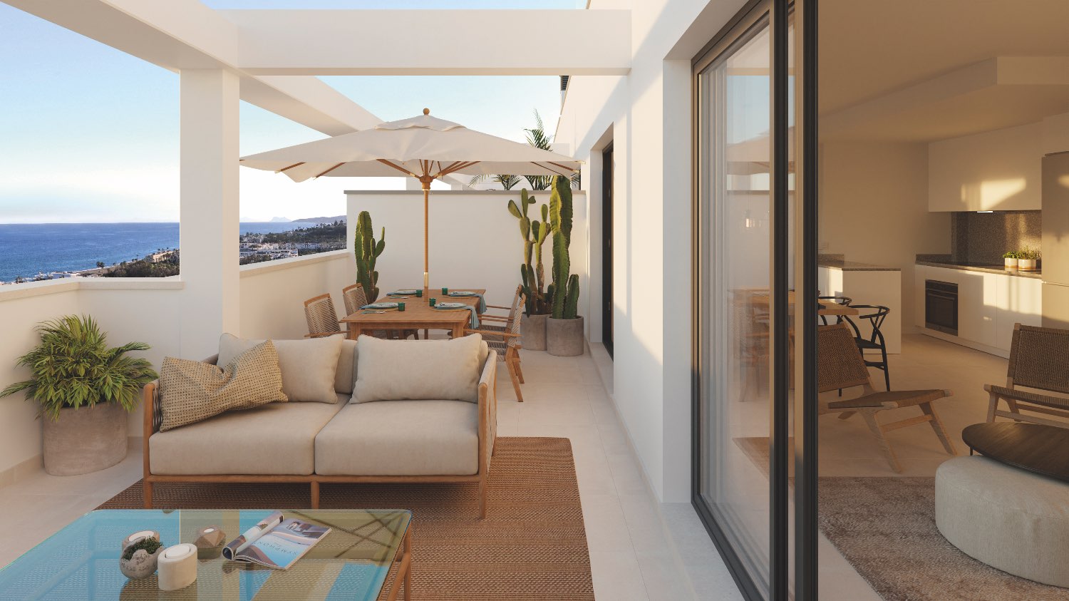 Two bedroom luxurious apartment in a new housing development in Estepona - Costa del Sol