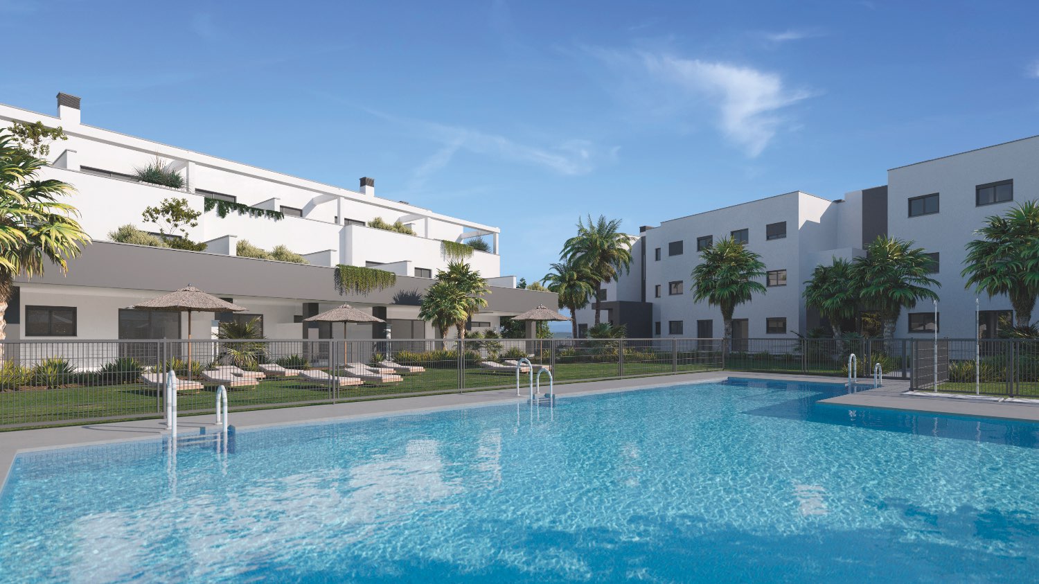Luxuriöse Wohnung mit zwei Schlafzimmern in einer neuen Wohnanlage in Estepona - Costa del Sol