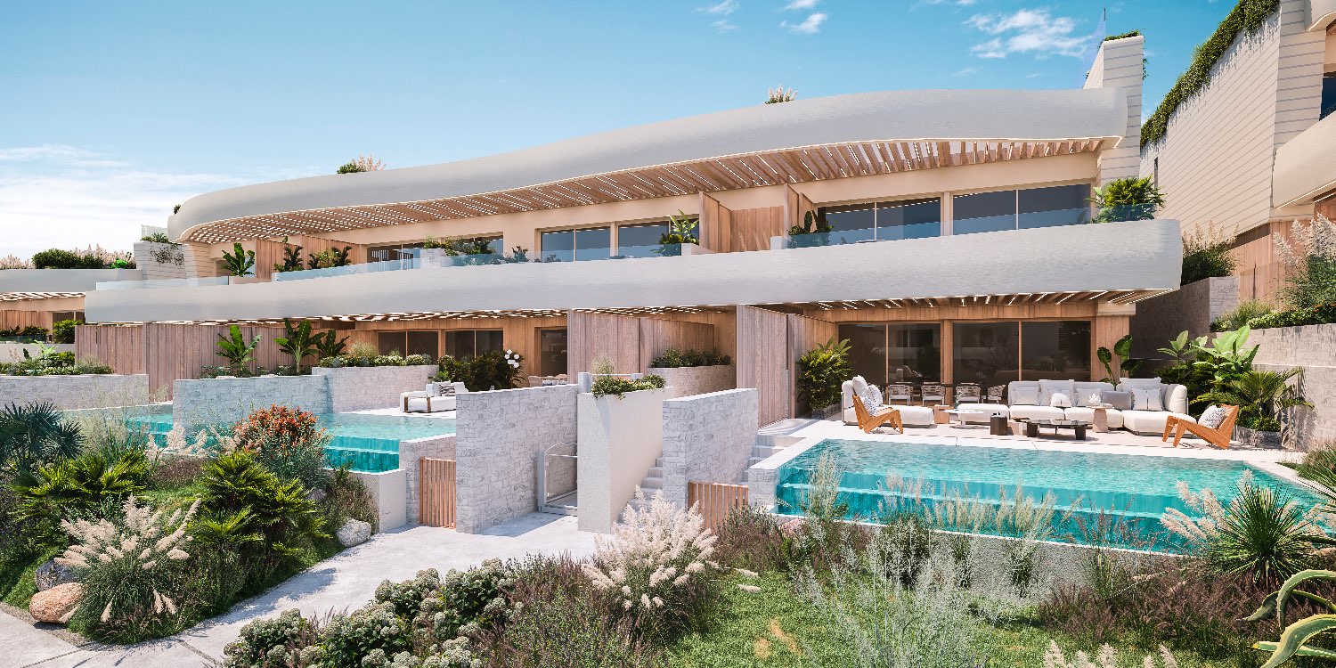 Maison jumelée grand luxe dans un projet exceptionnel à Las Chapas