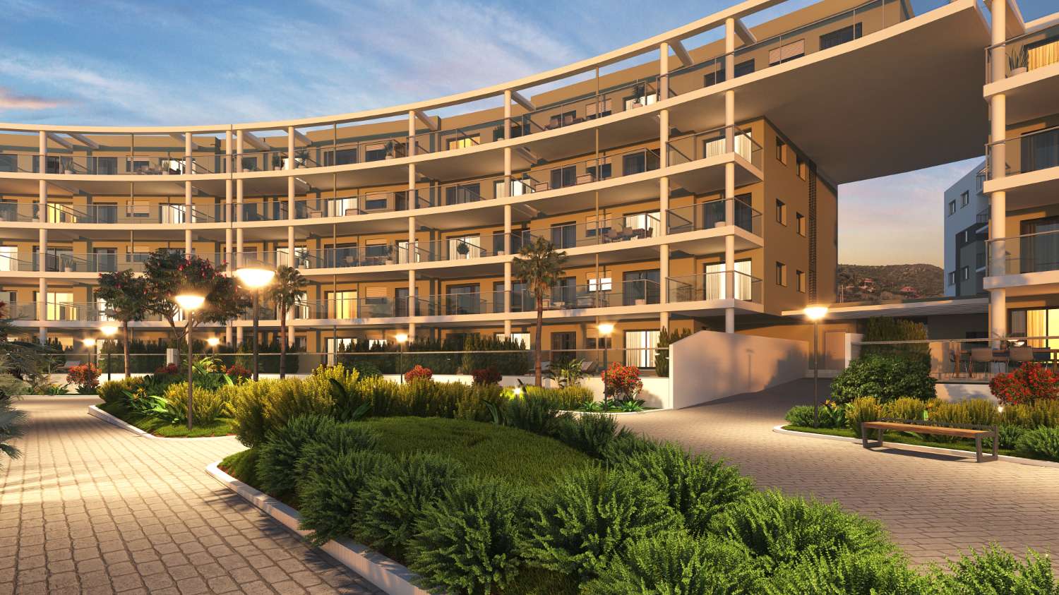 New apartment development in Aldea Beach - Costa del Sol