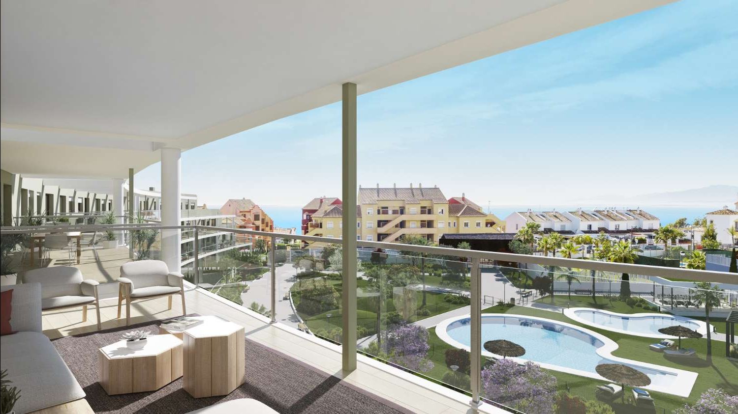 New and modern homes with sea views - Costa del Sol