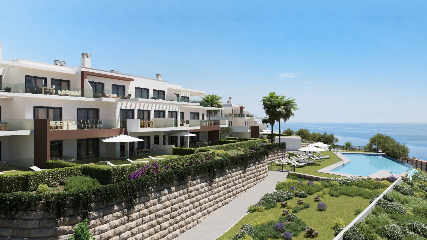 New development of luxury 2 and 3 bedroom apartments in Casares
