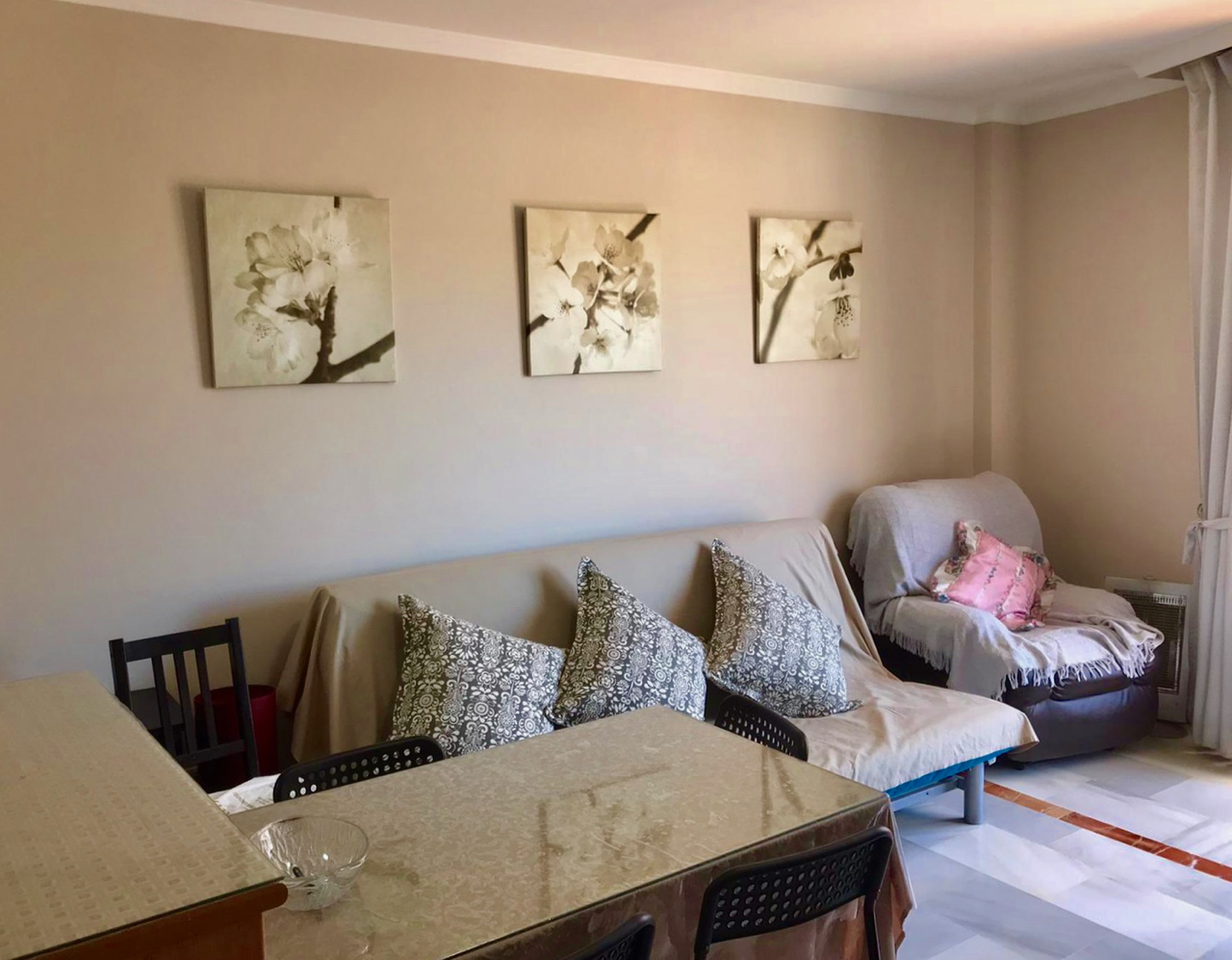 Acogedor apartamento de un dormitorio en Sabinillas