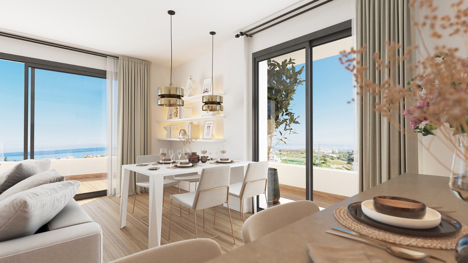 Neue Penthouse-Entwicklung in Estepona - Costa del Sol