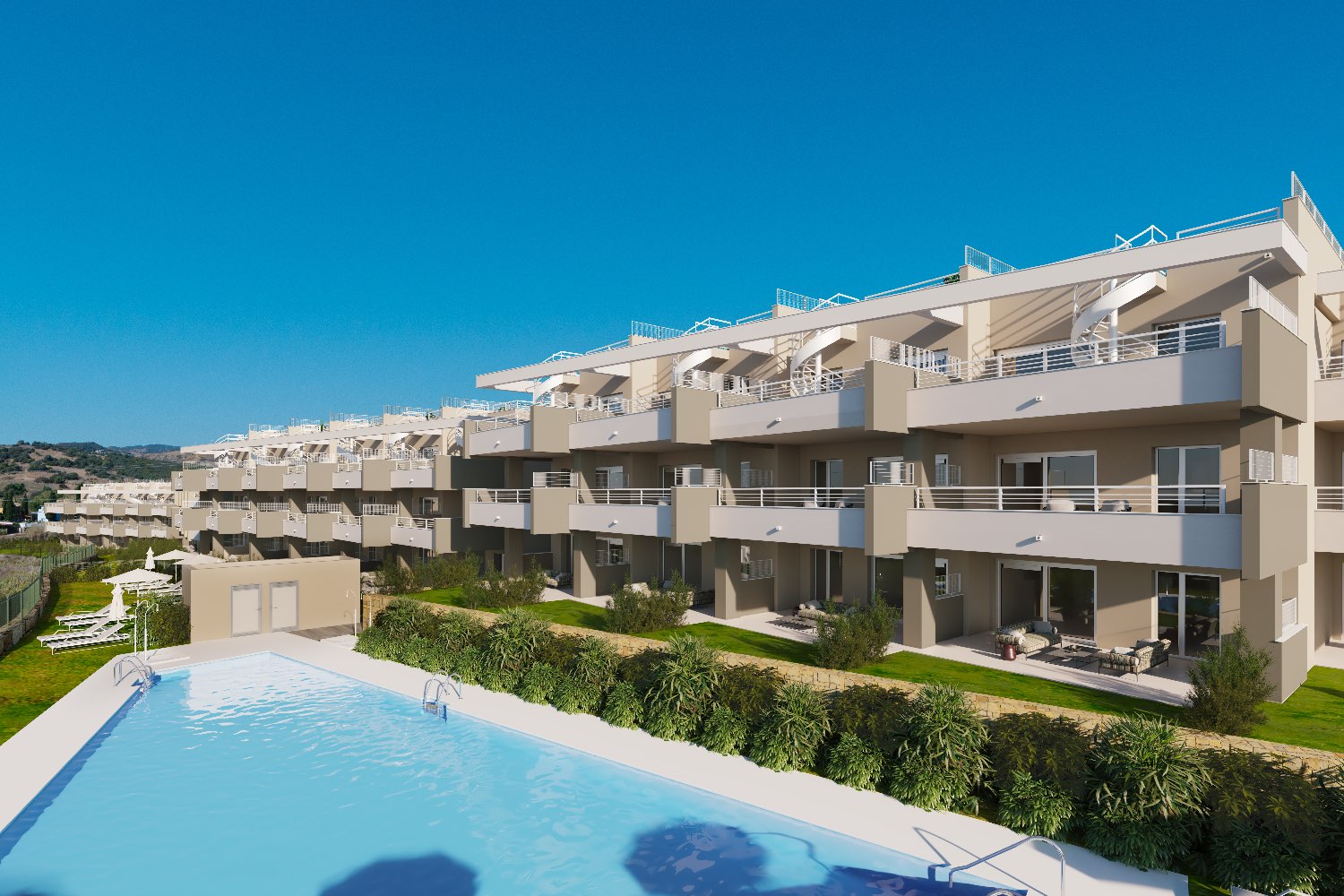 Vivienda de 3 dormitorios en Estepona Golf - Costa del Sol