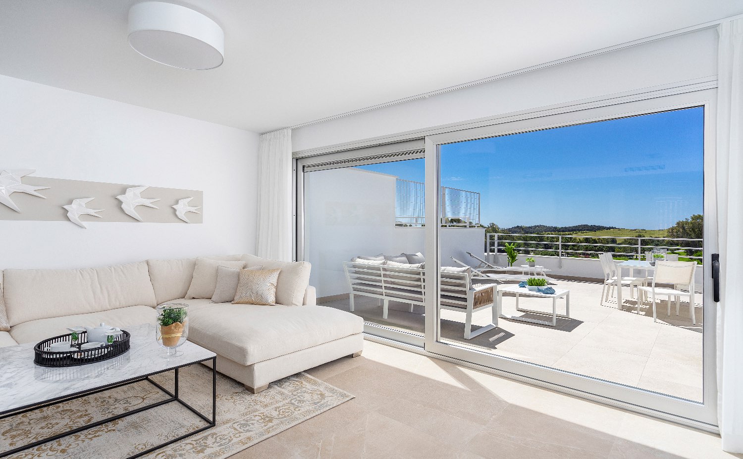 Townhouses on the frontline of Estepona Golf - Costa del Sol