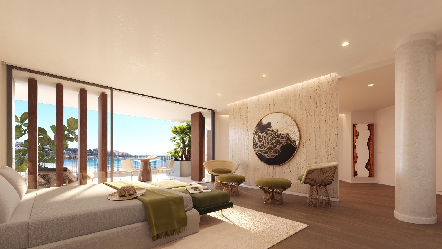 Luxury two bedroom duplex with private pool, under construction. Estepona, Costa del Sol