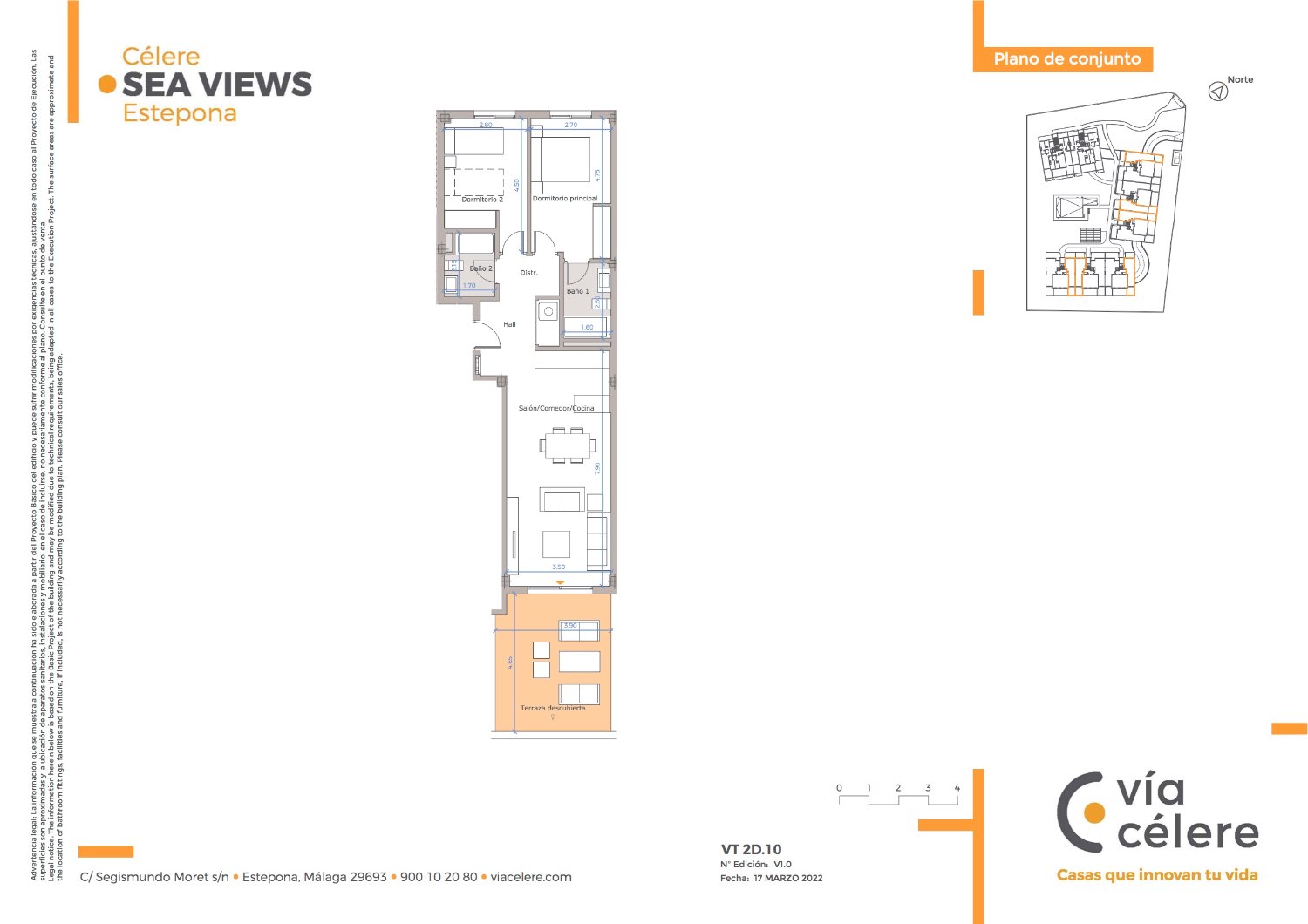 Luxuriöse Wohnung mit zwei Schlafzimmern in einer neuen Wohnanlage in Estepona - Costa del Sol