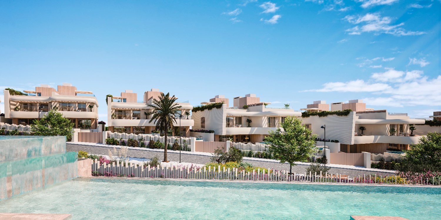 Luxurious semi-detached house in exceptional project in Las Chapas - Marbella