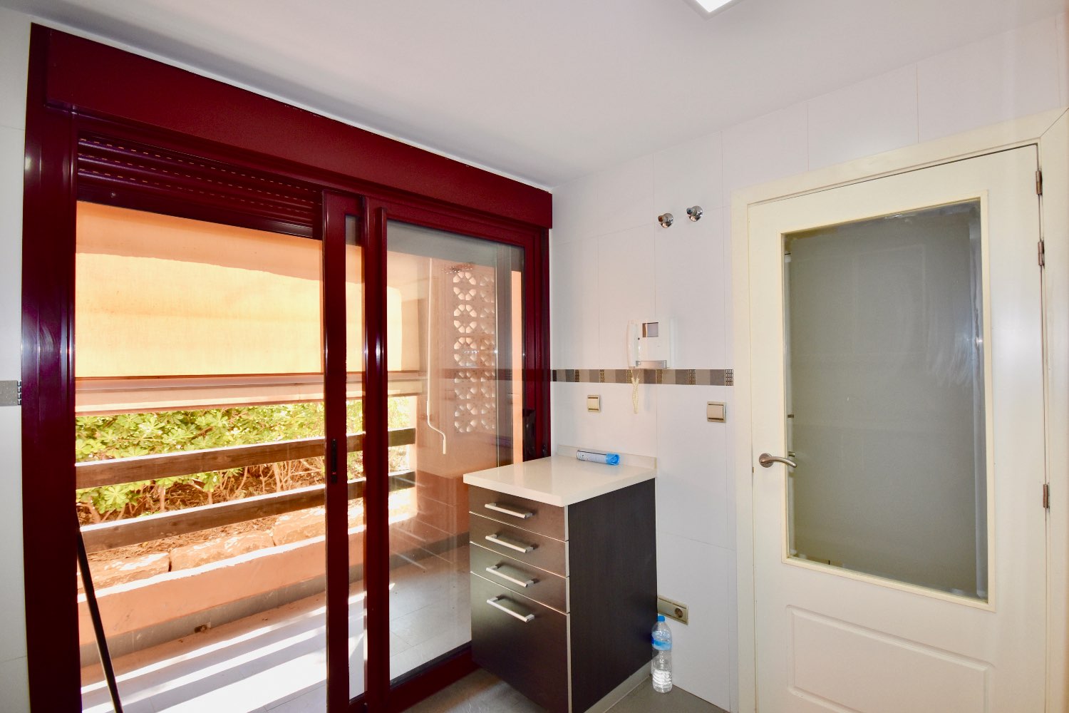 Ground floor apartment with private garden in Casares Golf