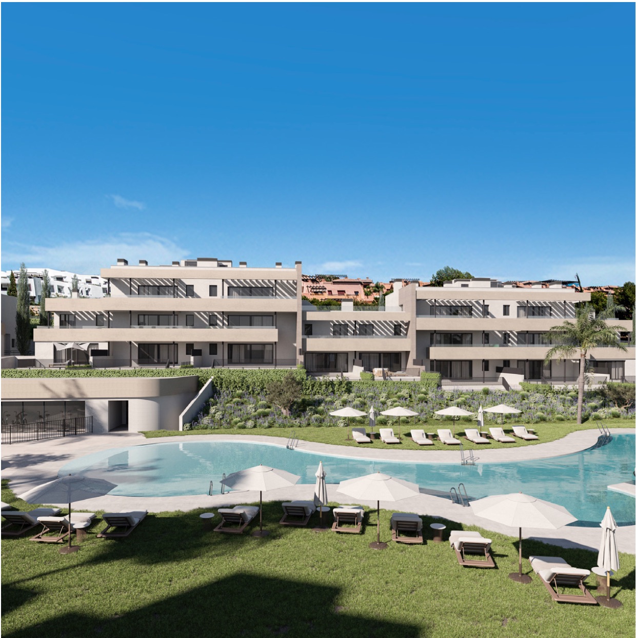 Nuevo apartamento de promoción en Casares Costa - Costa del Sol