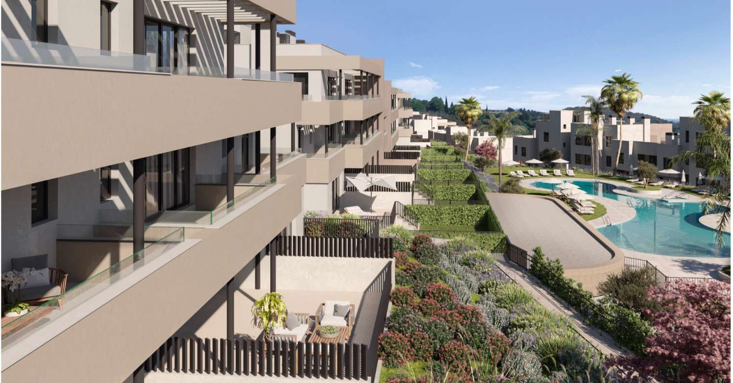 Nuevo apartamento de promoción en Casares Costa - Costa del Sol