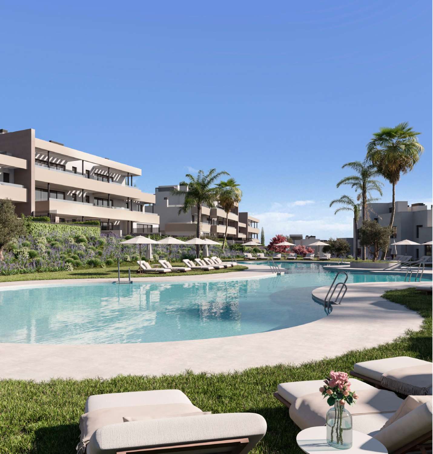 Nuevo apartamento de promoción en Casares Costa - Costa del Sol