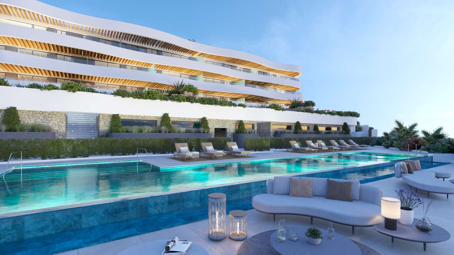 Neue Wohnungsentwicklung in Mijas Costa - Costa del Sol