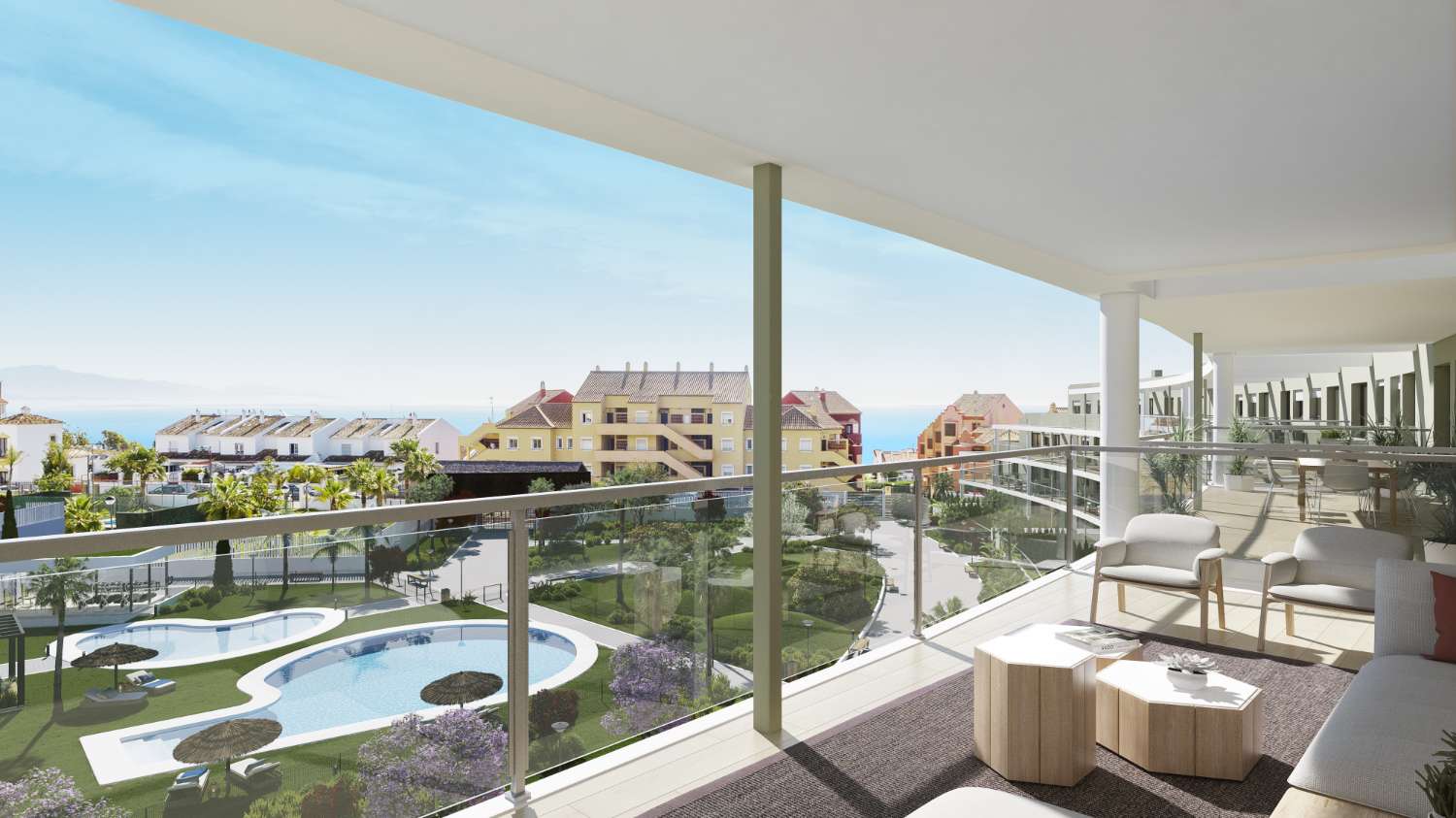 New apartment development in Aldea Beach - Costa del Sol