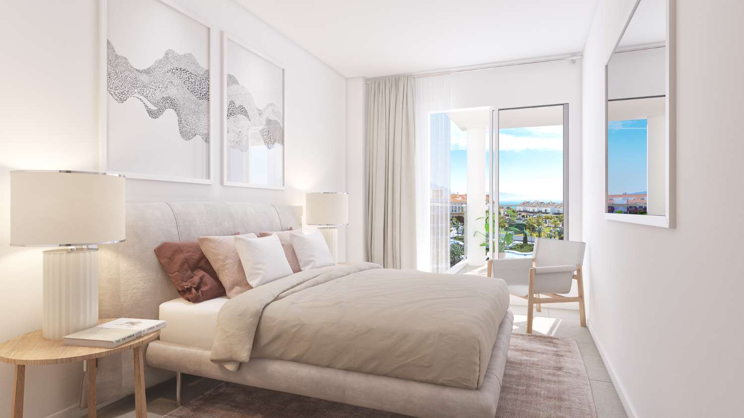 New apartment development in Aldea Beach - Costa del Sol