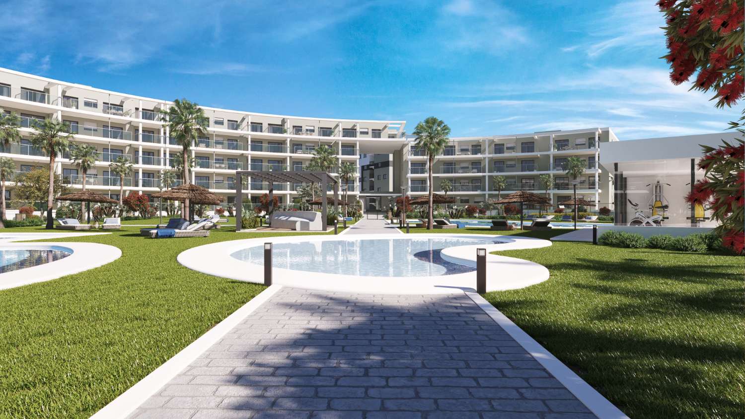 New apartment development in Aldea Beach - Costa del Sol