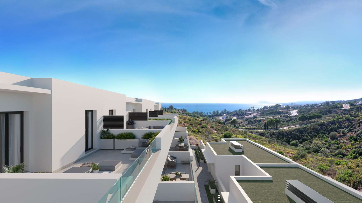 Maison avec vue sur la mer à vendre - Costa del Sol