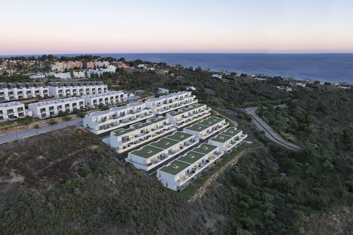 Maison avec vue sur la mer à vendre - Costa del Sol