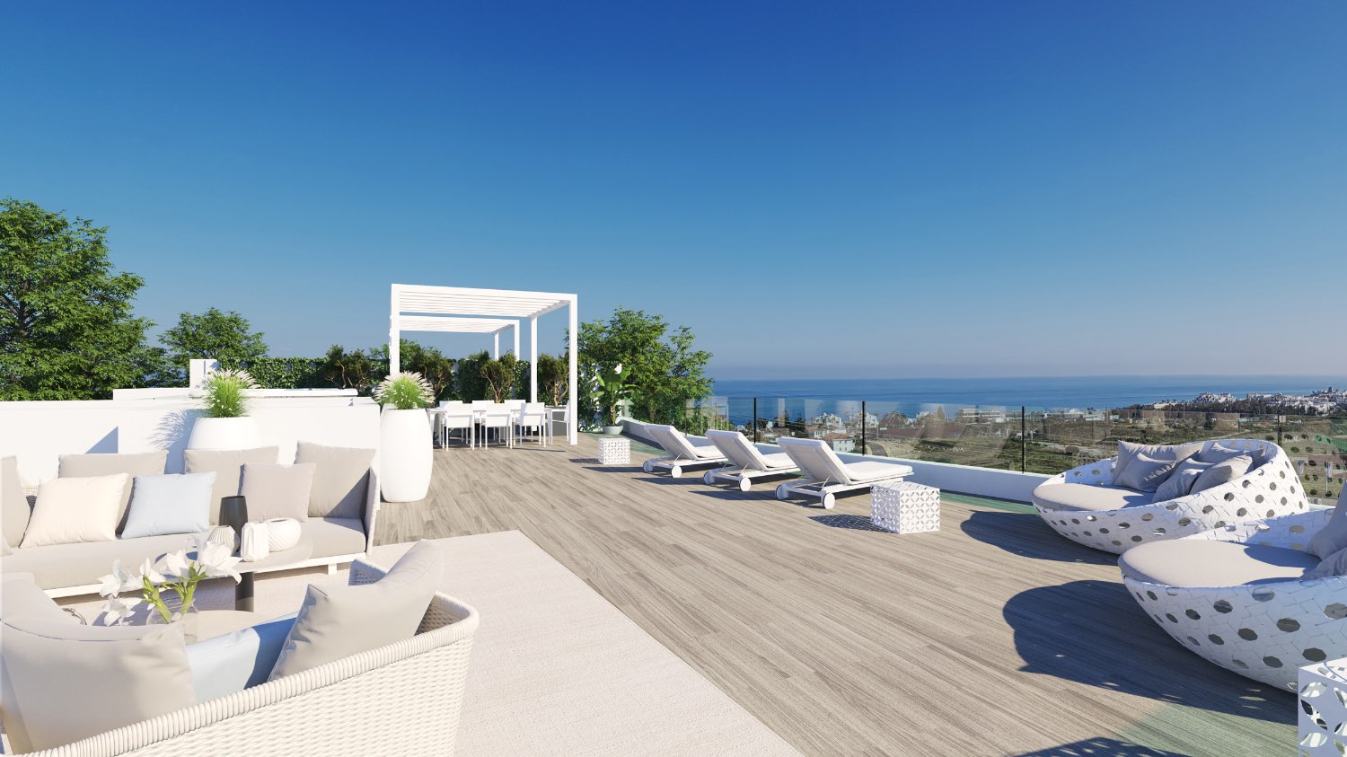 Exclusivo Apartamento con vistas al mar en Estepona- Costa del Sol
