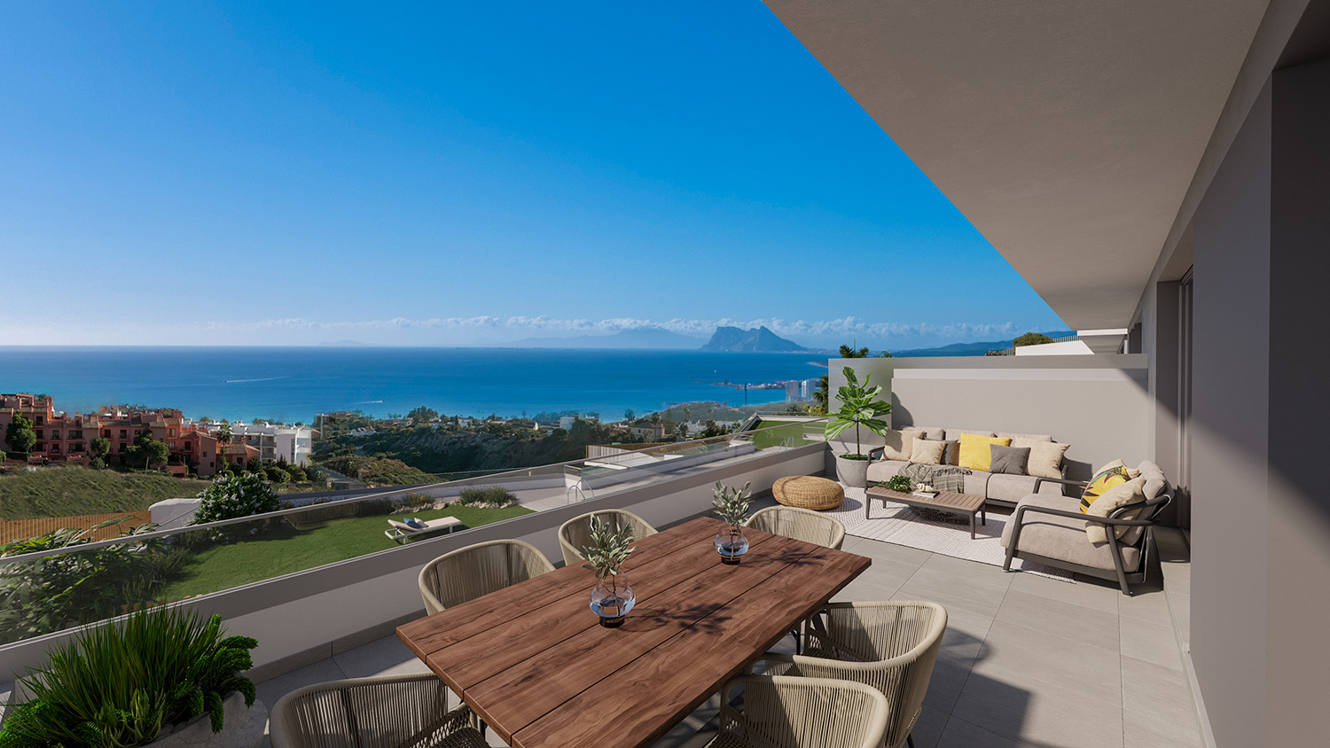 Exklusive Maisonette-Wohnung mit Meerblick - Costa del Sol
