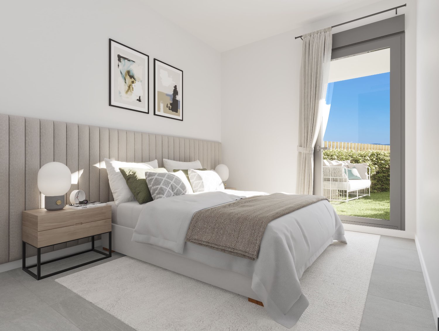 Exclusivo Apartamento Dúplex con jardín  vista al mar - Costa del Sol