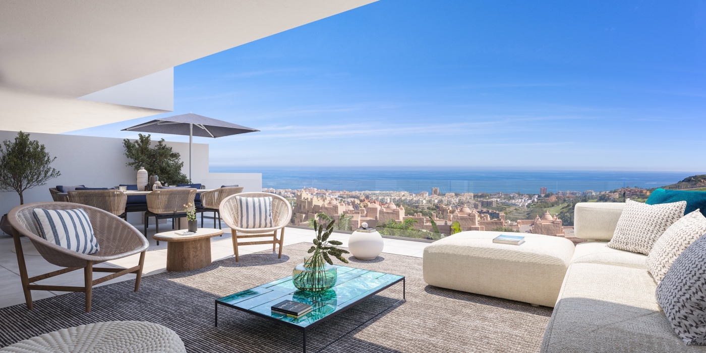 Penthouse with panoramic views in La Duquesa - Costa del Sol