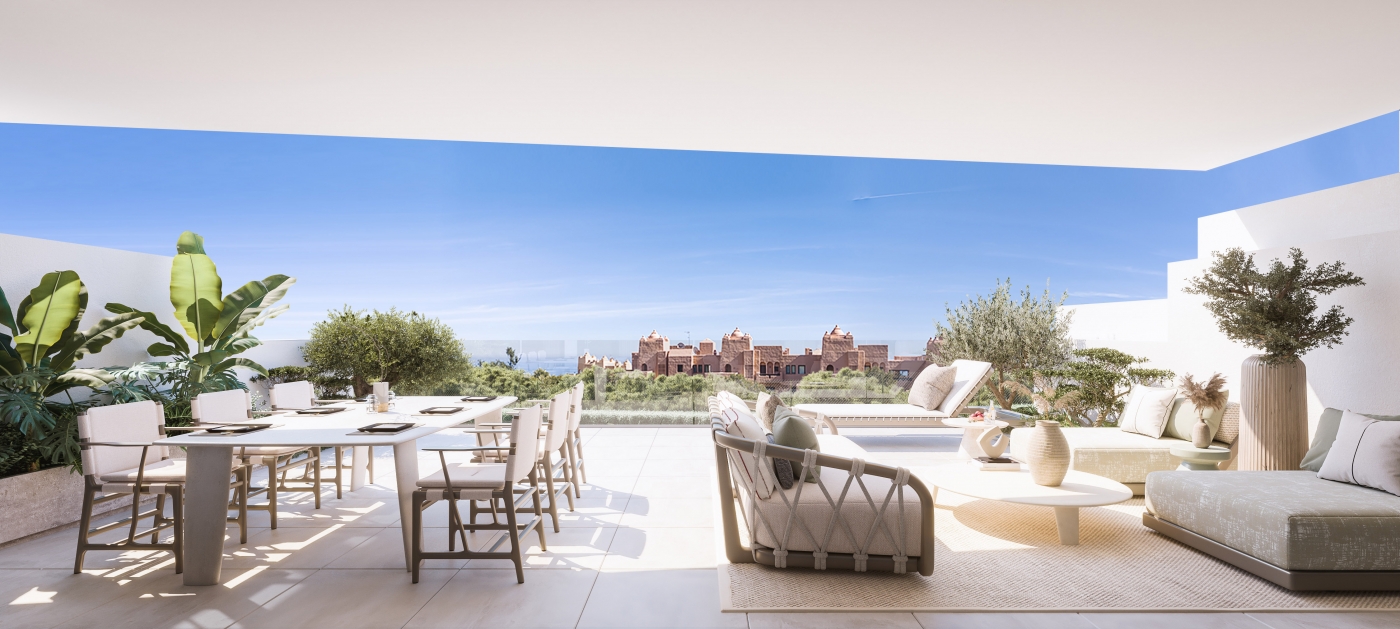 Penthouse exclusif avec solarium à La Duquesa - Costa del Sol