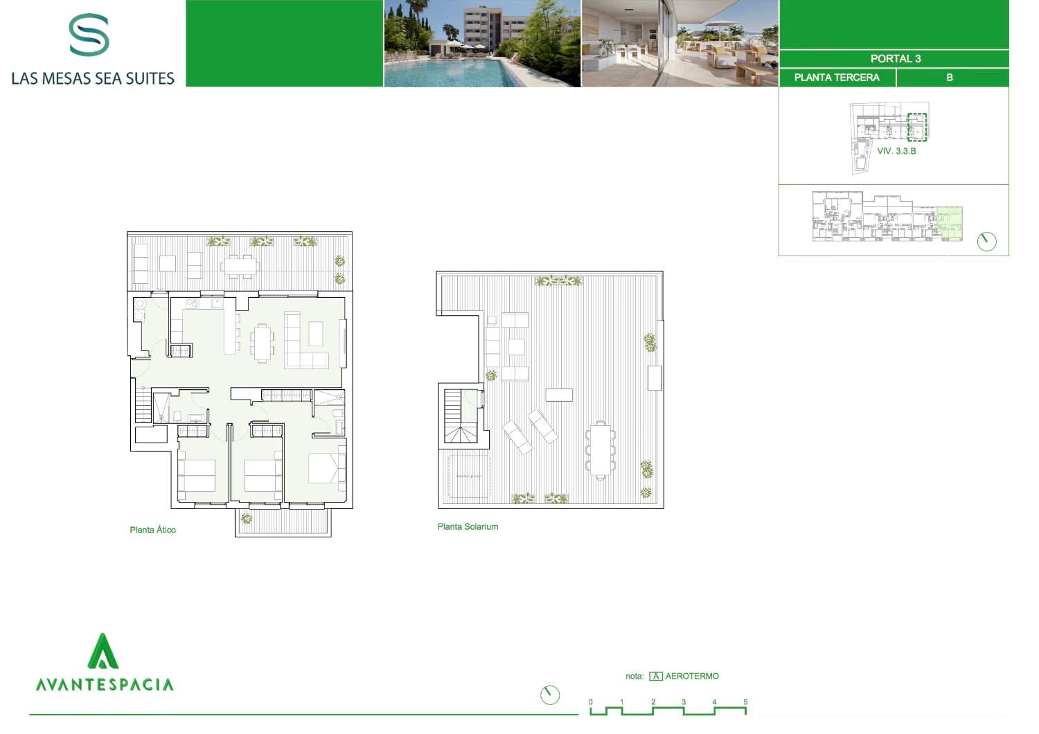 3-bedroom duplex penthouse in Estepona - Costa del Sol