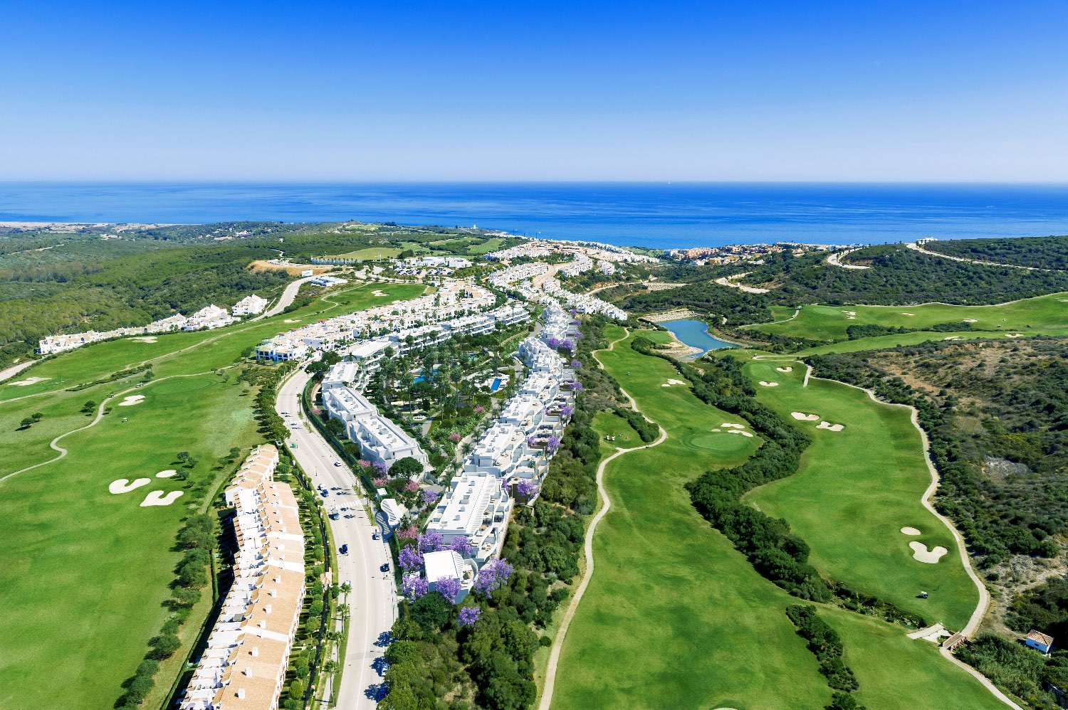 Ground Floor Apartment with Garden and Views of the Sea and Golf - Costa del Sol