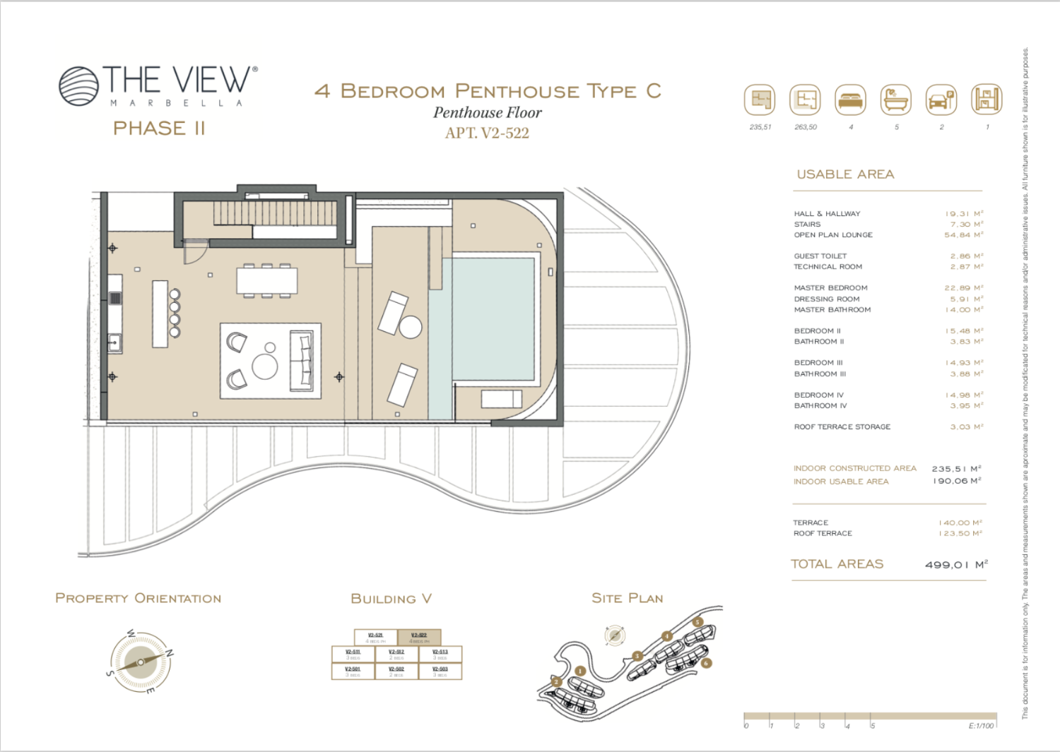 Penthouse til salg i La Quinta (Benahavís)