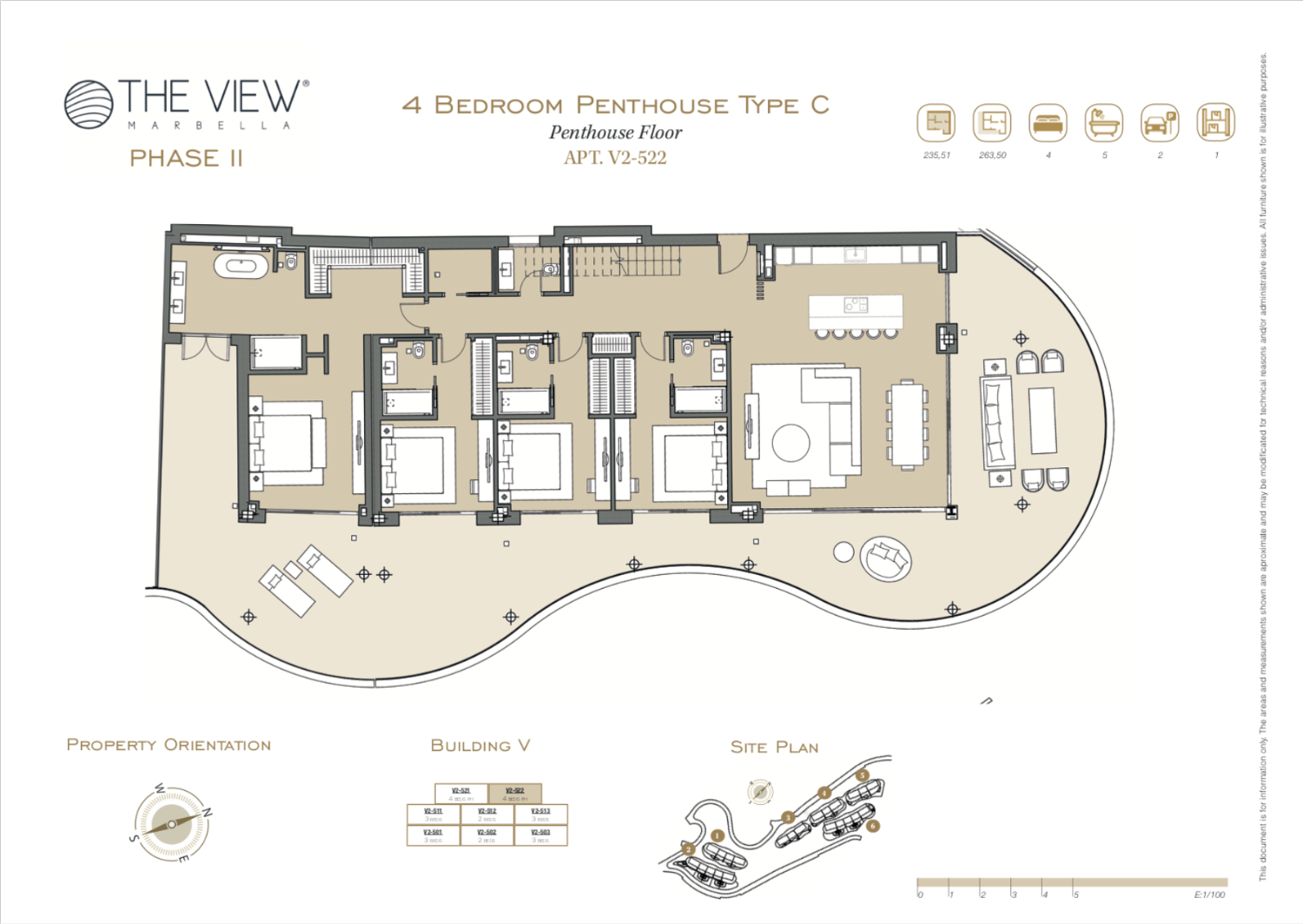 Penthouse til salg i La Quinta (Benahavís)