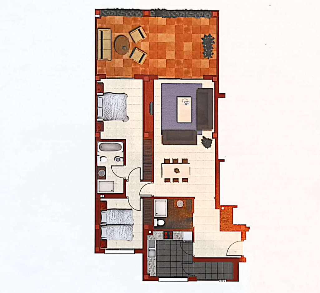 CASARES GOLF - Exclusivo bajo elevado con jardín privado