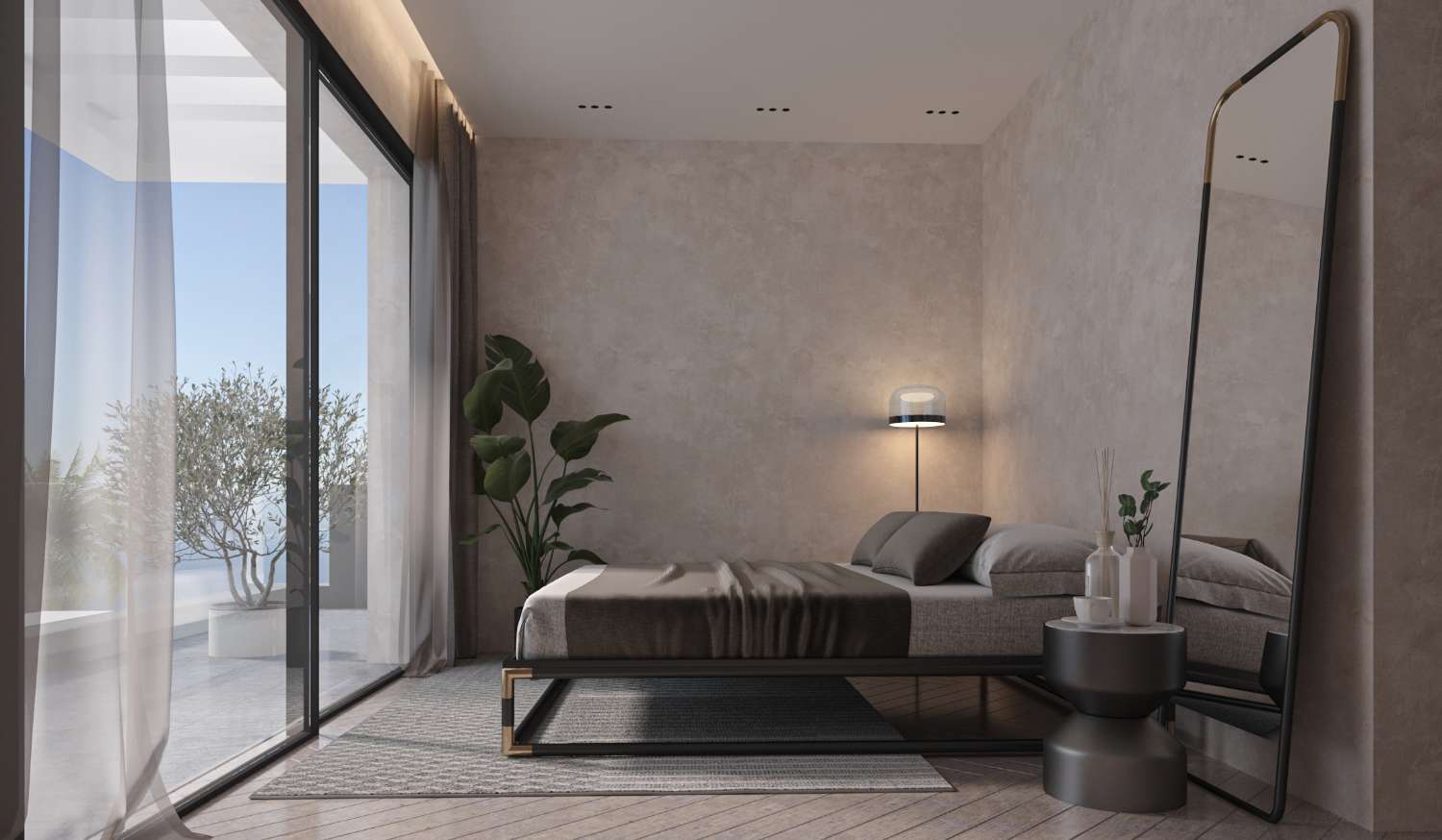 ESTEPONA – Appartement avec jardin à deux pas de la mer