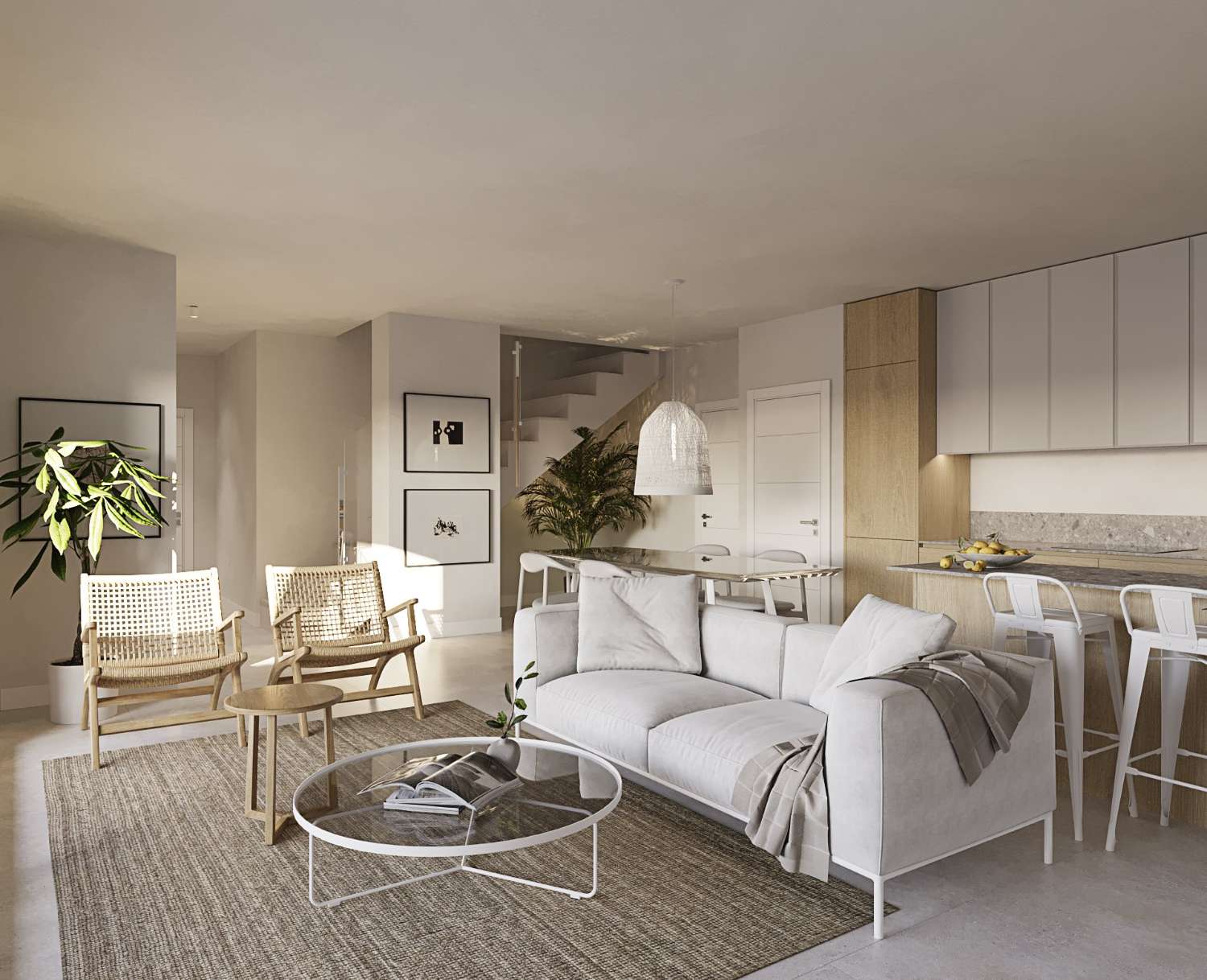 CASARES - Duplex moderne, à distance de marche de la plage