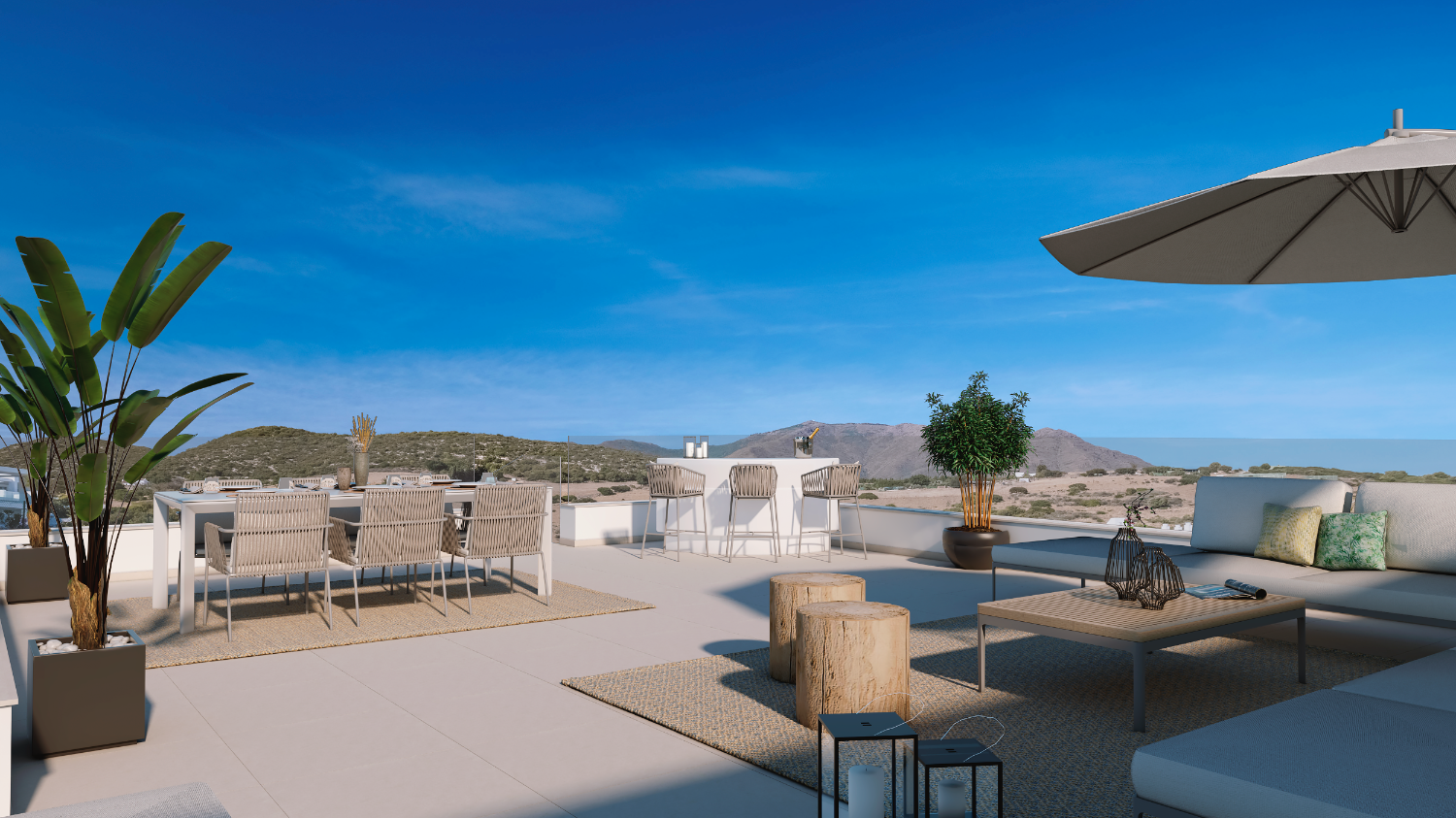 Luxury new built apartments in Alcazaba Lagoon