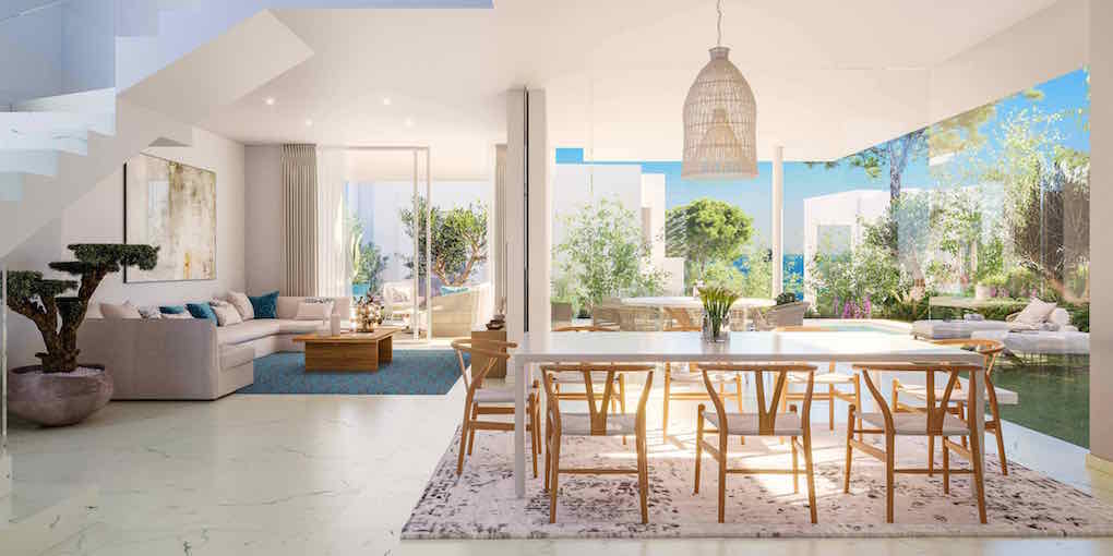 Modern Villas with panoramic sea view to Gibraltar and Africa