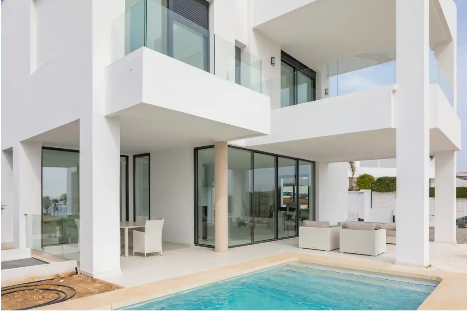 Villa moderne avec vue panoramique sur la mer Méditerranée - Costa del Sol
